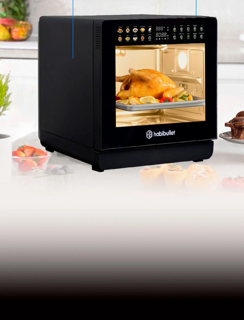 Nồi chiên hấp hơi nước Habibullet Vitasteam FHB18 PLUS BH245145 4